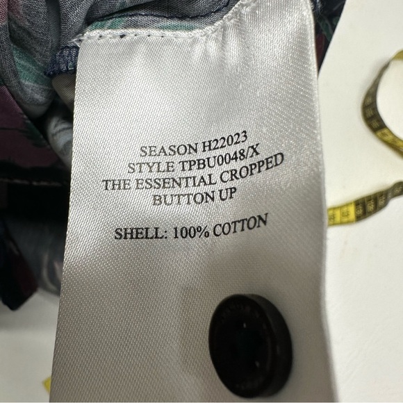 WILDFANG Floral Crop Top SIZE XS - Picture 9 of 11